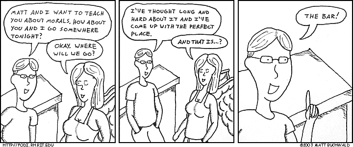Comic graphic for 2003-08-01: This Can't Be Good