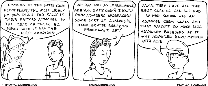 Comic graphic for 2004-07-09: Impregnable