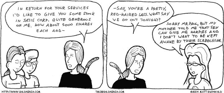 Comic graphic for 2004-08-03: Zombie Sex Lessons