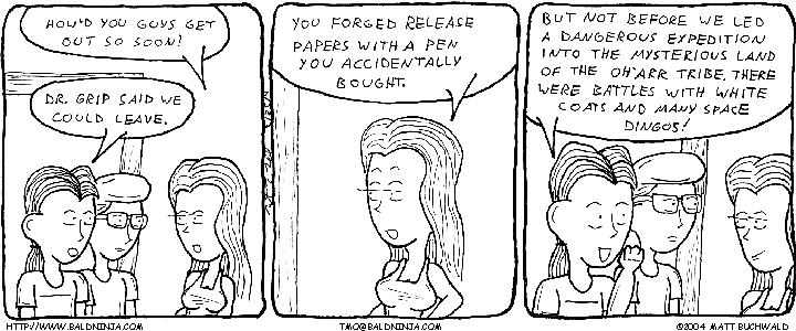 Comic graphic for 2004-03-25: Forgery Expedition